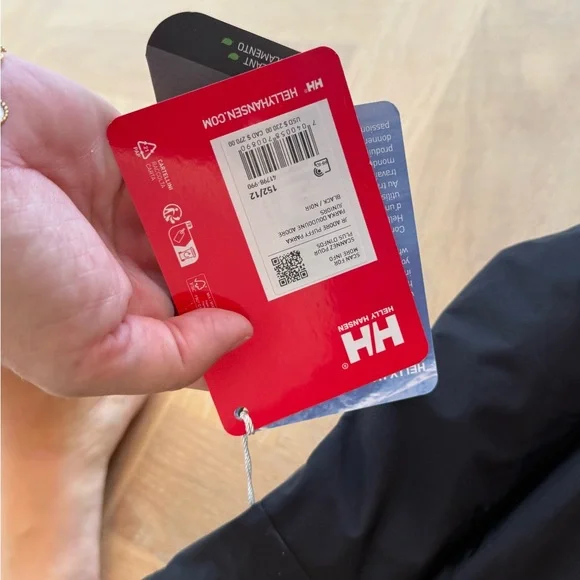 Helly Hansen Kids Puffer Jacket - Dark Blue - Picture 7 of 10